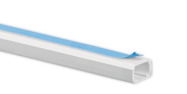 CANALETA LISA 13x7 BLANCA C/A (91mm2)