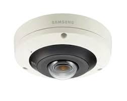 NETWORK IR VANDAL OUTDOOR FISHEYE DOME CAMERA, 9MP, triple Codec H.265-H.26-MJPEG with WiseStream technology, 120dB True WDR, Simple focus, Defocus Detection,