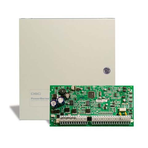 PANEL DE ALARMA DSC / 8-32 ZONAS INCLUYE TECLADO Y CAJA