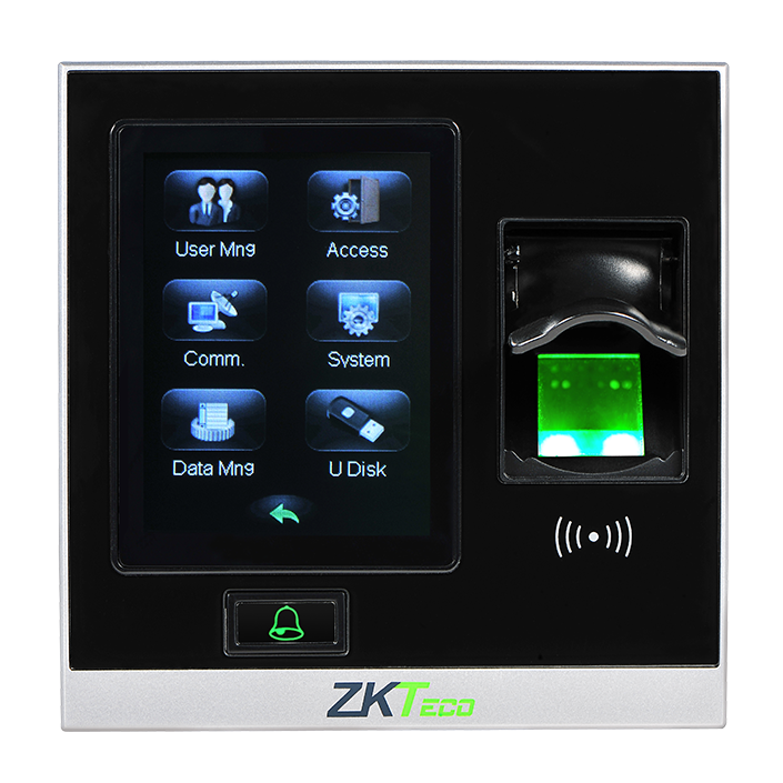 LECTOR BIOMETRICO IP ACCESO Y ASISTENCIA /1500 HUELLAS, 5000 TARJETAS, 80.000 EVENTOS