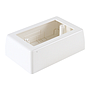 CAJA PARA TOMA O INTERRUPTOR BLANCA 40mm