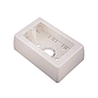 CAJA PARA TOMA O INTERRUPTOR BLANCA 40mm